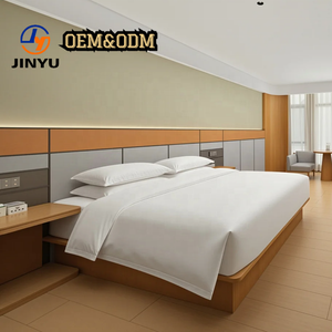 JINYU Meubles d'hôtellerie très demandés, ensemble de meubles de chambre d'hôtel ignifuges, vente en gros de meubles d'hôtel, livraison rapide - Product Image 1