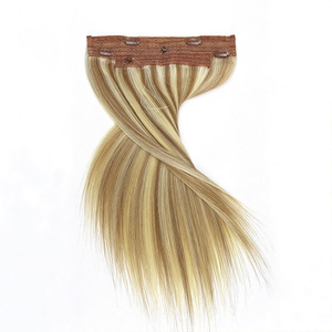 Extensiones de Cabello Humano con Hilo Invisible, Lisas, Naturales, Remy, con Clip, de 16 a 24 Pulgadas - Product Image 2