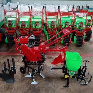 Hand-held <b>Micro</b>-tiller Plow <b>Machine</b> Household Small Chain-track Land-turning Tiller for Hillside Soil Compact Design Ideal for S - Product Image 3