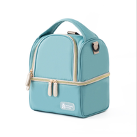 Mini sac isotherme écologique personnalisé sac tire-lait en nylon imperméable pour le lait maternel pour les pique-niques