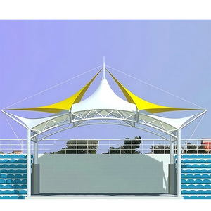 Độ bền kéo cao vải không thấm nước mặt trời nơi trú ẩn bóng râm buồm mái hiên vải bóng râm lớn cho ngoài trời tán vườn Patio - Product Image 5