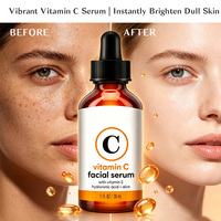 Sérum Visage Hydratant Éclaircissant Antioxydant en Gros à la Vitamine C, Vitamine E, Acide Hyaluronique et Aloe Vera – Marque Privée