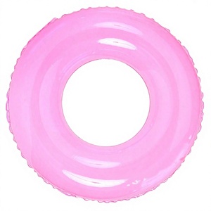 Bouée de piscine gonflable pliable en PVC, anneau de natation de 76 cm de diamètre - Product Image 1
