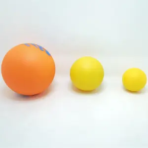 التعليم المبكر لعبة الكرة ضغط اليد الملونة للأطفال الكرة الفينيل