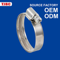 Collier de serrage pour tuyau d'eau domestique de type allemand, fixation quotidienne pour conduite d'eau