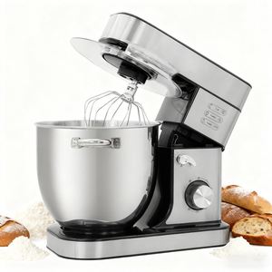 Batteur sur socle robuste de 10 L, pétrin commercial de 2000 W avec 6 vitesses pour boulangerie et restauration - Product Image 2