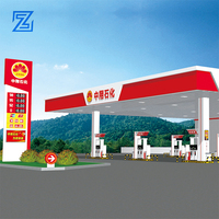 Stations de remplissage de carburant à prix raisonnable, construction de stations-service