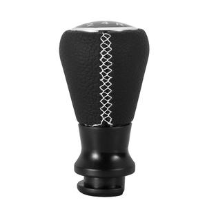 Poignée de levier de vitesses manuelle 5 vitesses Peugeot Citroën en cuir cousu ergonomique, accessoire intérieur de voiture - Product Image 3