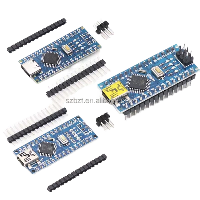 Yixingmicro Mini Type-C Micro Development Board for Nano V3.0 Atmega328P CH340G Learning Module Including Cable