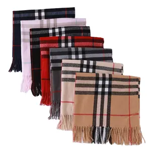 Khăn Choàng Nữ Mùa Đông Mềm Mại Thiết Kế 68*180Cm Khăn Choàng Cashmere Pashmina Cho Nữ Mùa Đông