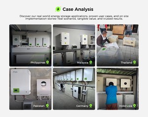 Proveedor de baterías LVFU LFP de 5KWh y 10KWh para uso doméstico, paquete de baterías de iones de litio de 48V 100Ah y 24V 200Ah para almacenamiento de energía. - Product Image 5