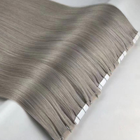 Extensiones de Cabello Humano Ruso Virgen de Alta Calidad con Cinta Invisible Sin Costuras, Extensiones de Cabello con Cinta Inyectada