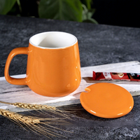 Mug en céramique grande capacité, émaillé coloré, compatible micro-ondes, pour le bureau, cadeau, protection de l'environnement, avec poignée, directement de l'usine