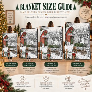 Couverture de Noël personnalisable à colorier avec 24 marqueurs textiles, en flanelle douce et pelucheuse, pour décoration DIY de la maison, saison hivernale - Product Image 4