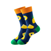 Chaussettes en coton personnalisées en gros, chaussettes tendance automne-hiver, chaussettes unisexes, chaussettes de rue à la mode
