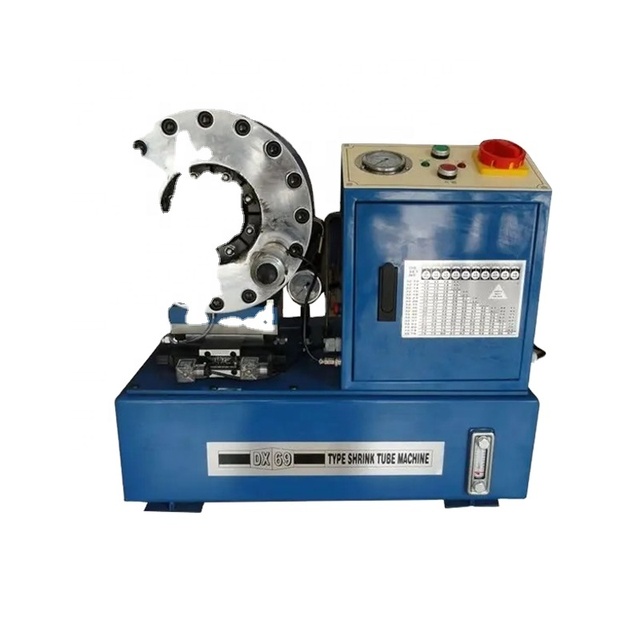 DX68 DX69 Factory Automatic 1/4-2'' P32 P20 Hydraulic Pipe Hose Crimping Tool Crimper 2inch 4 Wires Hose Pressing Machine