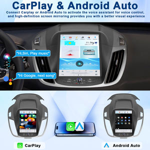 Autoradio avec écran tactile de 10,4 pouces pour FORD KUGA Escape 2013-2015, autoradio avec CarPlay sans fil, Android Auto, GPS, électronique automobile - Product Image 2
