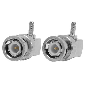<span class=keywords><strong>BNC</strong></span> cabeza macho doblada crimpado 50-1,5 RG316 RG174 cable RF conector de cable JW1.5 - Product Image 2