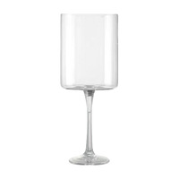 Flûtes carrées en plastique transparent de 14 oz, sans BPA, robustes, recyclables, style américain de luxe, pour fêtes, anniversaires et célébrations