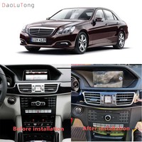 DaoLuTong 8 pulgadas Android pantalla táctil coche para REPRODUCTOR DE DVD navegación GPS Carplay para Mercedes Benz Clase E W212 LHD Radio para E63