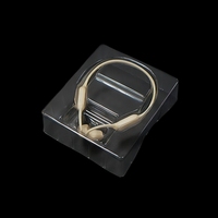 Kemasan Blister Clamshell Transparan/Custom dari Plastik PET Daur Ulang dengan Cetak UV untuk Headset, Kamera Ponsel, dan Earphone
