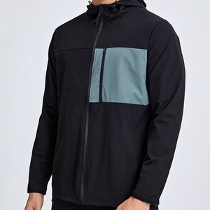 Vestes de course pour hommes, veste de sport à capuche zippée, jogging, entraînement, fitness, sweat-shirt décontracté, vêtements de sport, survêtement <span class=keywords><strong>B83</strong></span> - Product Image 2