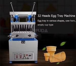 Tasse de cône de thé de biscuit électrique commerciale fabricant de tasse de gaufre de <span class=keywords><strong>boulanger</strong></span> tasse de café comestible faisant la Machine - Product Image 4