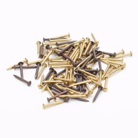 1.2mm 1.5mm 2.0mm 2.8mm Pur Clou De Cuivre En Laiton À Tête Ronde Ongles