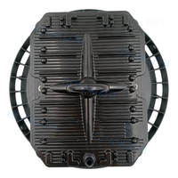 Lampe LED solaire ronde pour patio, 3000K 6000K 300W 700W, éclairage de remise, intérieur, avec télécommande, économie d'énergie, lampe 500W pour la maison, la chambre
