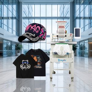Máquina de Bordar Digital de Alta Velocidad de 1000 ppm, de Una Cabeza y 9 Agujas, Computarizada para Bordar Camisetas y Gorras en Manila - Product Image 1