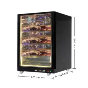 Réfrigérateur de maturation à sec pour viande et fromage Nuelead NE-322 de haute qualité, refroidi par air, sans givre, en acier inoxydable, avec affichage numérique - Product Image 3