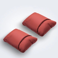 Fundas Universales para Asientos de Coche de Cuero PU Marcan, Relleno de Algodón PP, Accesorio Interior para Automóvil, Ventilación, Impermeables, para Todos los Vehículos, 4 Unidades