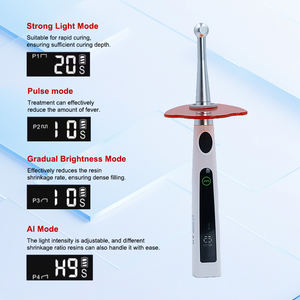 Lampada Fotopolimerizzante Dentale Wireless 1S all'Ingrosso, Macchina per Polimerizzazione con Testa in Metallo, Lampada LED per Resina Dentale - Product Image 3