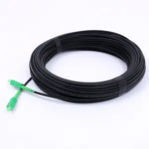 100 метр Ftth SC APC Simplex одиночный режим G657A kabel simpatch предварительно соединительный кабель