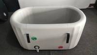 Baignoire à glace gonflable ovale robuste de haute qualité pour la récupération par immersion froide et la thérapie