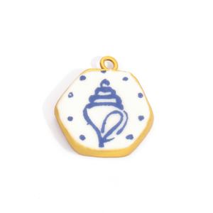 Collar DIY Geométrico con Colgante de Bota Estilo Punk de Aleación Chapada en Oro de 18K, Pintado a Mano con Diseño de Dibujos Animados, Novedoso y Transfronterizo - Product Image 5