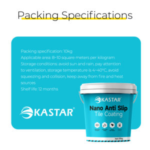 Recubrimiento de azulejo antideslizante Nano transparente KASTAR OEM ODM Muestra gratis - Product Image 3
