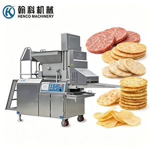 Machine à former des galettes de hamburger commerciales, machine automatique à faire des nuggets de poulet, machine à galettes de viande pour burgers, <span class=keywords><strong>Henco</strong></span> - Product Image 1
