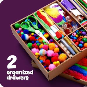 Juguetes de Plástico para Hacer Joyas para Niños, Hechos a Mano, con Certificación CE, Kit de Arte y Manualidades para Edades de 4 a 12 Años, Caja Mega Educativa - Product Image 2