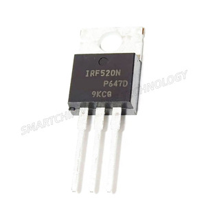 มอสเฟท IRF520N IRF520NPBF เป็นแบบดั้งเดิมของใหม่สำหรับไฟ N-Channel 100V/9.7A - Product Image 3