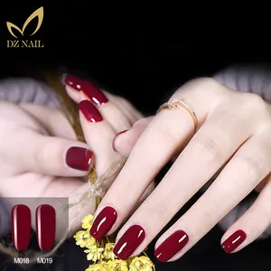 DZ Nail Wholesale Custom High pigment uv gel nail art material Hema Free manufacture oem 7.5ml uv gel nail polish