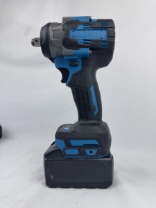 Clé <span class=keywords><strong>à</strong></span> chocs portable 21V <span class=keywords><strong>à</strong></span> couple élevé, moteur sans balais, batterie lithium-ion, tournevis électrique 500N - Product Image 3