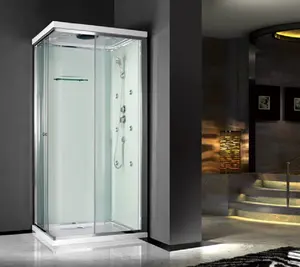 900 850Mm חתיכה אחת מובנה הטוב ביותר Quadrant פרימיום נמוך גובה מעוקל זכוכית ללכת הנחה מקלחת מארזי