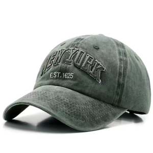 Khuyến Mãi Phổ Biến Unisex Twill Bông Mũ Bóng Chày Rửa Sạch Denim Phong Cách Retro Với Đồng Bằng <span class=keywords><strong>Topi</strong></span> Chính Thức Mô Hình Trái Cây Có Thể Điều Chỉnh Hat - Product Image 1