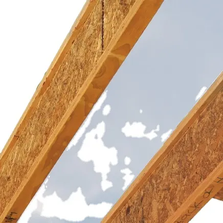 Viga I de madeira para casa padrão americano, certificado de construção disponível na Austrália