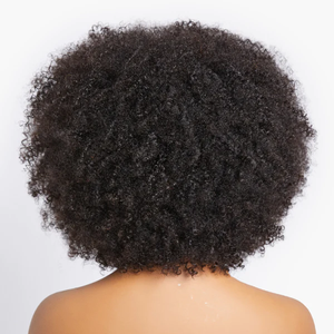Miễn phí một phần mẫu nhà cung cấp lớp biểu bì align afro kinky xoăn tóc đầy đủ máy làm tóc giả tóc con người 200% mật độ 250% dệt và tóc giả - Product Image 3