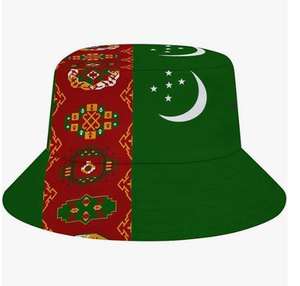 หมวกถังแฟชั่นลายธงไซปรัส<span class=keywords><strong>เหนือ</strong></span>หมวกกันแดดหมวกชาวประมงบรรจุได้สำหรับผู้หญิงผู้ชายฤดูร้อน - Product Image 3