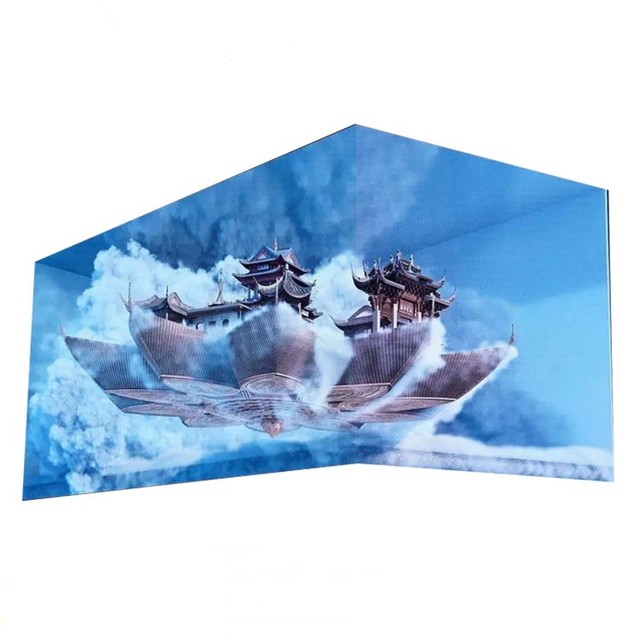 Naked-Eye 3D LED Display 3D Billboard Advertising Outdoor Full Color LED Display P5 P6 P8 P10 LED Wall Big 3D LED Screen