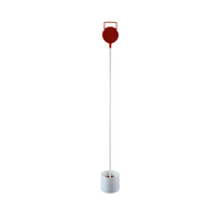 Golf Putting Green Marker Golf Pole Pin Flagpole avec trou Coupe pour mettre ou écailler les verts Driving Range Equipment Drapeau de golf