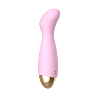 GINYA Wasserdichter Mini-Vibrator Wiederaufladbarer Silikon-Klitoris-Vibrator G-Punkt-Stimulator für Weibliche Brustmassage Sexspielzeug
